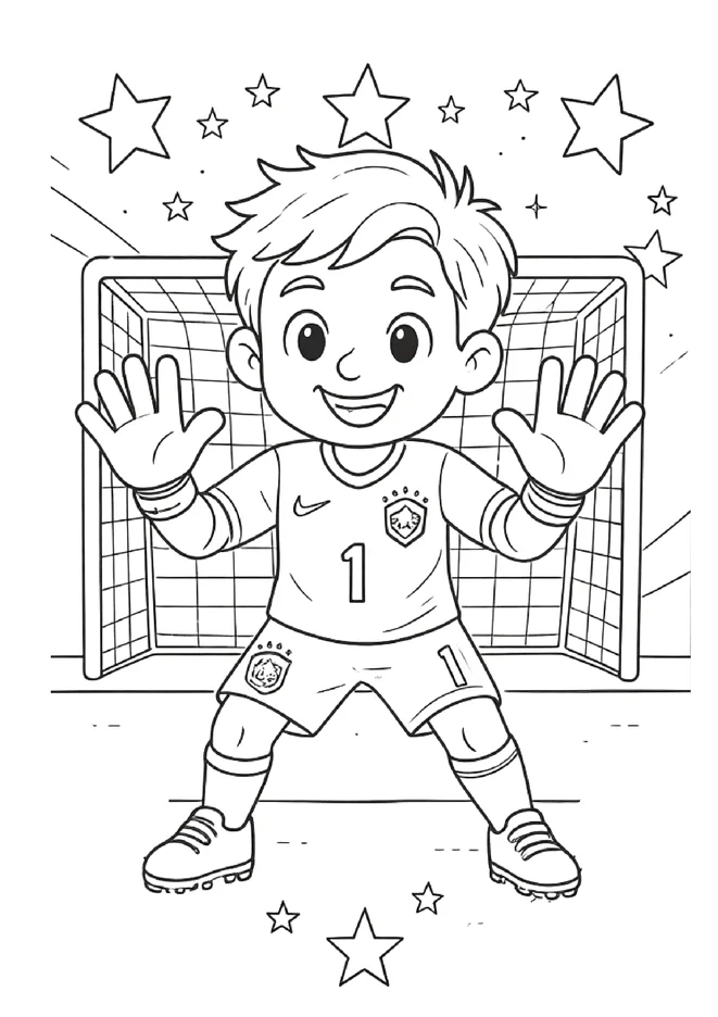 Desenhos copa do mundo para colorir - educação infantil (página 1)